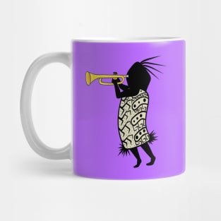 Cute Musician Playing Trumpet Mug